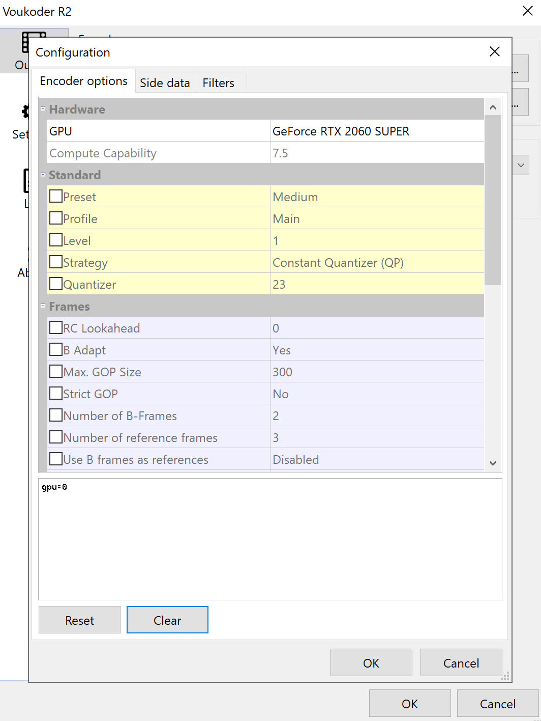 Voukoder Unable To Initialize Encoder Rtx 60 Super Closed Bugs Voukoder