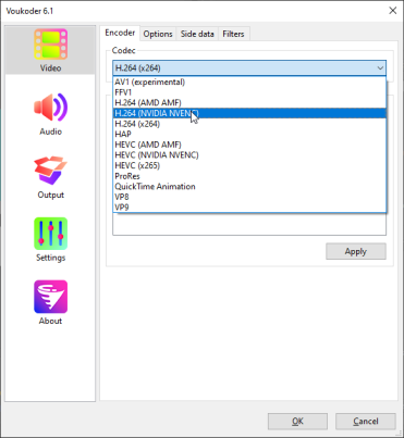 Hevc after effects model